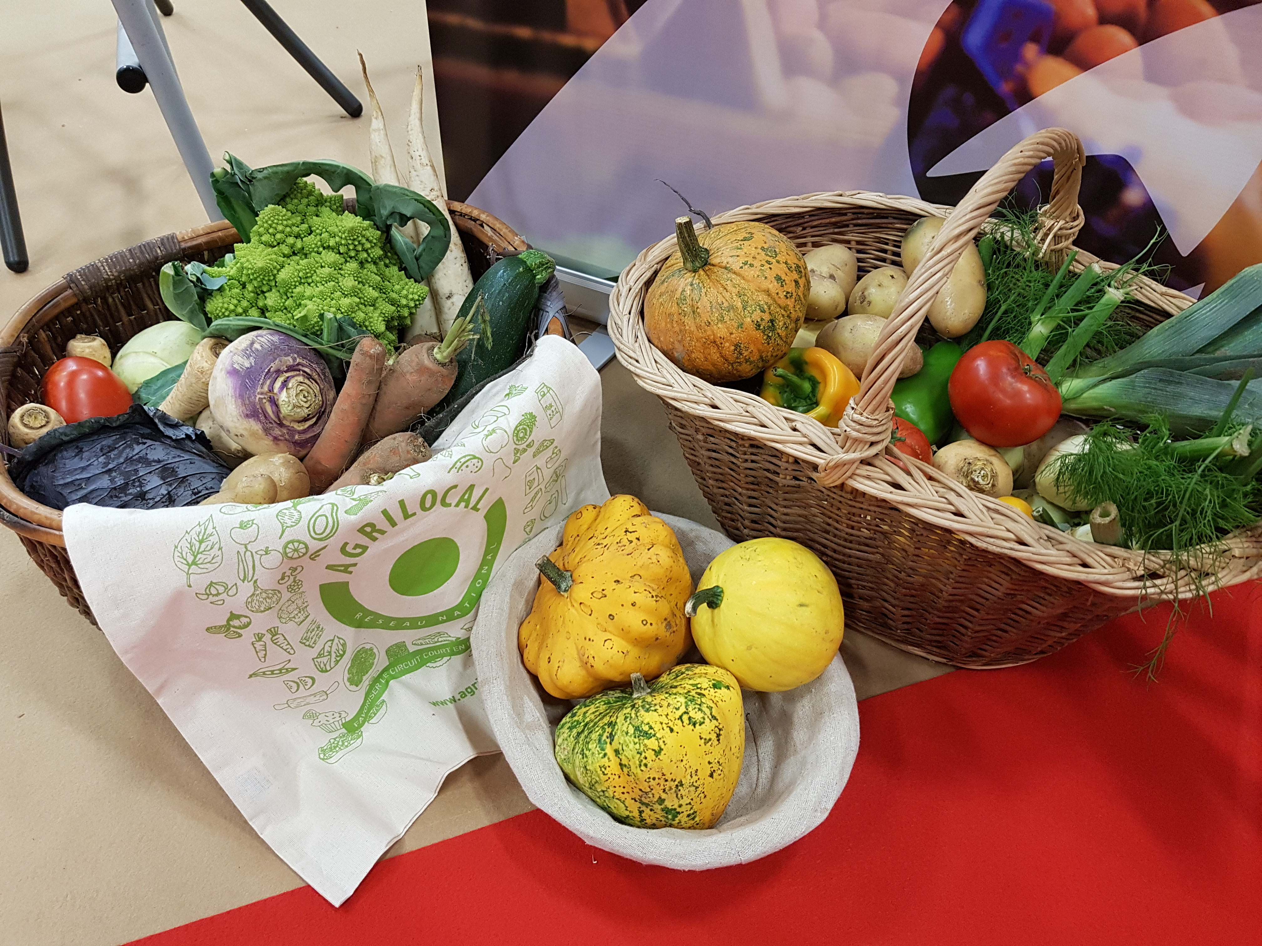 panier de légumes